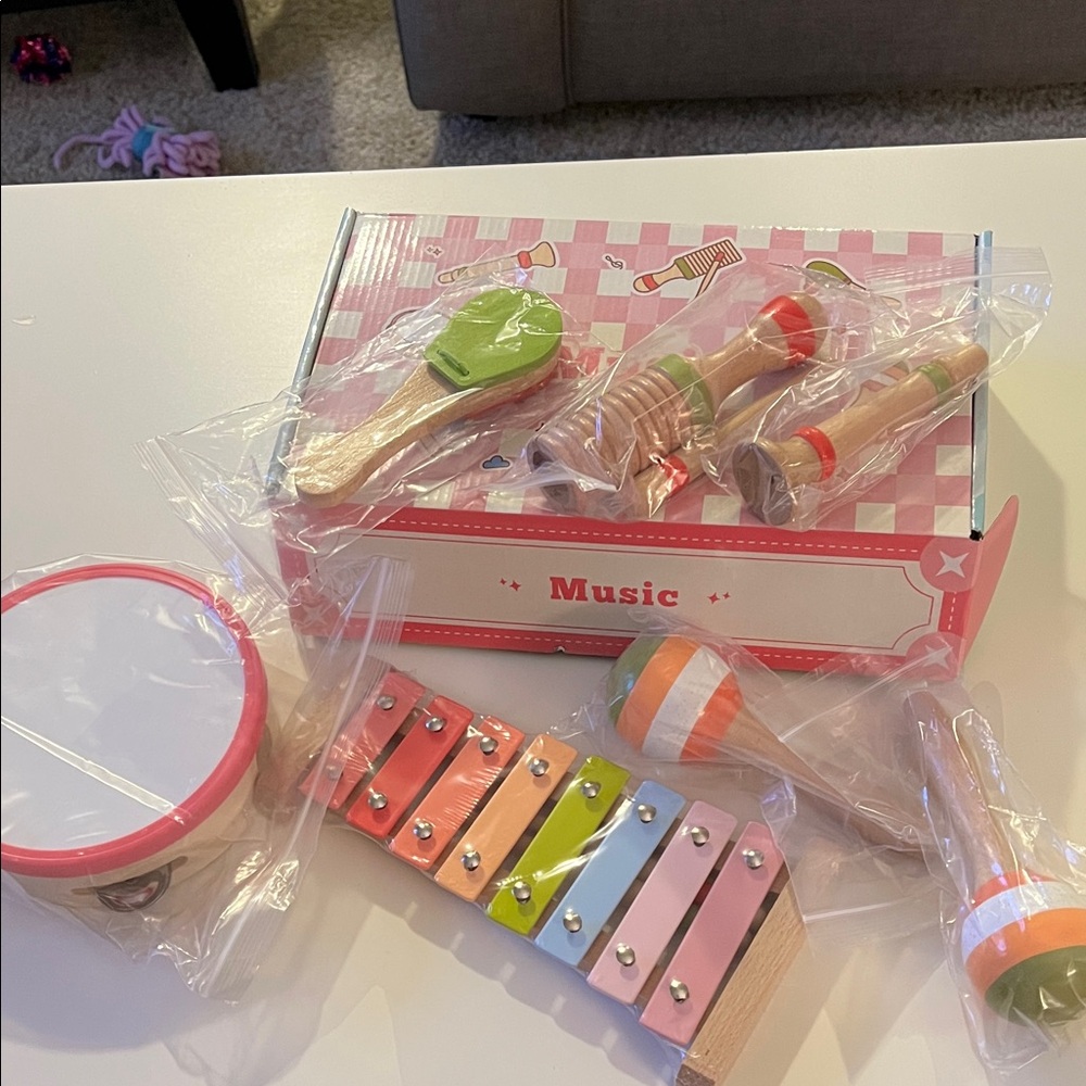 Wooden Musical Set for Kids